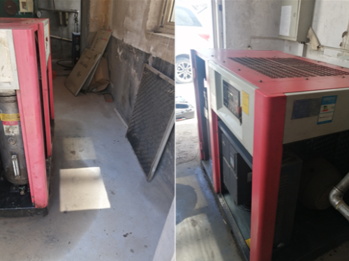 如此陋室，住在這里的螺桿空壓機都快哭了！